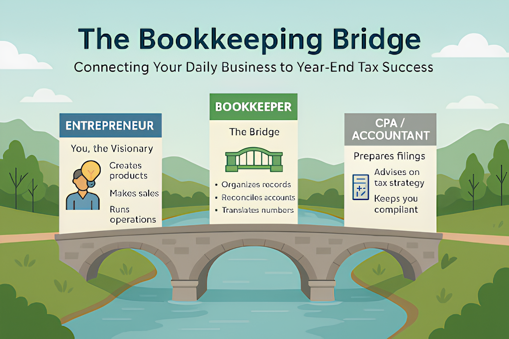 Bookkeeping bridge